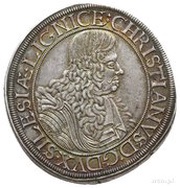 ½ Thaler - Christian obverse image