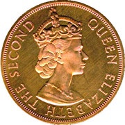 1⁄12 Shilling - Elizabeth II Charles II Proof mule obverse image