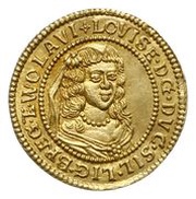 ¼ Ducat - Louise obverse image