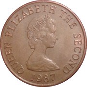 2 Pence - Elizabeth II 2nd portrait obverse image