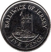 5 Pence - Elizabeth II 4th portrait, magnetic, United Kingdom, 2012-2016 reverse image