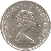 10 New Pence - Elizabeth II 2nd portrait obverse image