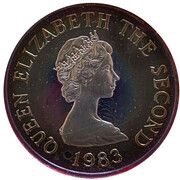 10 Pence - Elizabeth II 2nd portrait; Silver issue obverse image