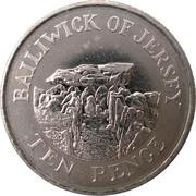 10 Pence - Elizabeth II 4th portrait, United Kingdom, 2002-2012 reverse image