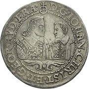 1 Thaler - Johann Christian and Georg Rudolf obverse image