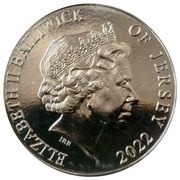 10 Pence - Elizabeth II Jersey Lily obverse image
