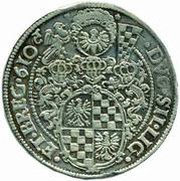 1 Thaler - Johann Christian and Georg Rudolf, Bohemia, 1609-1610 reverse image