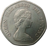 20 Pence - Elizabeth II Corbière Lighthouse; Silver Proof obverse image