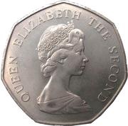 50 Pence - Elizabeth II 2nd portrait obverse image