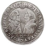 1 Thaler - Johann Christian and Georg Rudolf obverse image