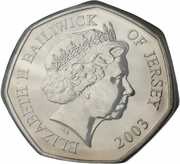 50 Pence - Elizabeth II Golden Jubilee obverse image