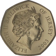 50 Pence - Elizabeth II Golden Jubilee obverse image