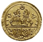 ½ Ducat - Johann Christian and Georg Rudolf obverse image