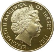 50 Pence - Elizabeth II Coronation Jubilee obverse image