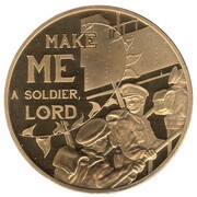 50 Pence - Elizabeth II WWI - Departing for War, United Kingdom, 2014 reverse image