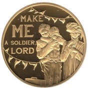 50 Pence - Elizabeth II WWI - Leaving Home, United Kingdom, 2014 reverse image