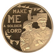 50 Pence - Elizabeth II WWI - Pals Batallions, United Kingdom, 2014 reverse image