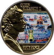 50 Pence - Elizabeth II Diamond Jubilee, United Kingdom, 2014 reverse image