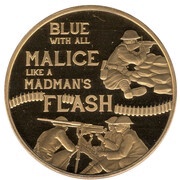 50 Pence - Elizabeth II WWI - Machine Guns, United Kingdom, 2015 reverse image