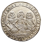 1 Thaler - Georg III, Ludwig IV and Christian obverse image