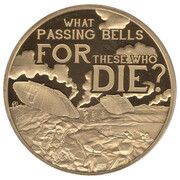 50 Pence - Elizabeth II WWI - Battle of Cambrai, United Kingdom, 2016 reverse image
