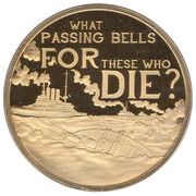 50 Pence - Elizabeth II WWI - Battle of Jutland, United Kingdom, 2016 reverse image