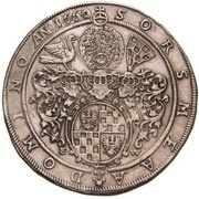 1 Thaler - Georg III, Bohemia, 1660 reverse image
