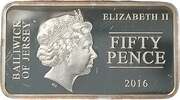 50 Pence - Elizabeth II Bayeux Tapestry - 4 Halley's Comet obverse image
