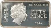 50 Pence - Elizabeth II Bayeux Tapestry - 9 Leofwine and Gyrth obverse image