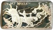 50 Pence - Elizabeth II Bayeux Tapestry - 10 English and French fell in battle, United Kingdom, 2016 reverse image