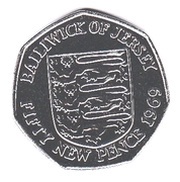 50 Pence - Elizabeth II 50th Anniversary of the 50 pence coin, United Kingdom, 2019 reverse image
