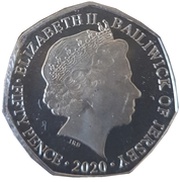 50 Pence - Elizabeth II 75th Anniversary of V.E.Day; Proof obverse image