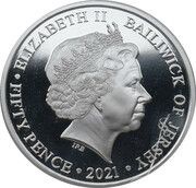 50 pence Elizabeth II "Her Majesty Queen Elizabeth II 95th birthday photographic collection" obverse image