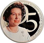 50 Pence - Elizabeth II Her Majesty the Queen's 95th birthday photographic collection, United Kingdom, 2021 reverse image