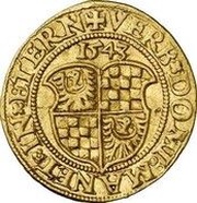 1 Ducat - Frederick II, Bohemia, 1543 reverse image