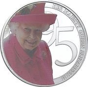 50 Pence Elizabeth II "Her Majesty Queen Elizabeth II 95th birthday photographic collection", United Kingdom, 2021 reverse image