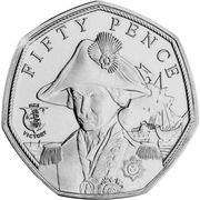 50 Pence - Elizabeth II HMS Victory, portrait of Nelson, United Kingdom, 2022 reverse image