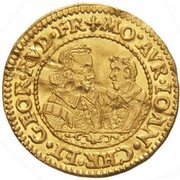 1 Ducat - Johann Christian and Georg Rudolf obverse image