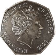 50 Pence - Elizabeth II HMS Victory, at full sail obverse image