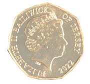 50 Pence - Elizabeth II Platinum Jubilee - Victoria; Silver-gold plated obverse image