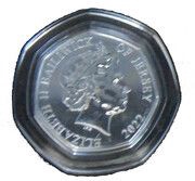 50 Pence - Elizabeth II Platinum Jubillee - Caritas; Silver-gold plated obverse image