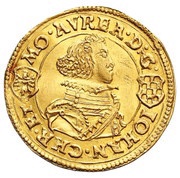 1 Ducat - Johann Christian and Georg Rudolf obverse image