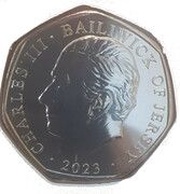 50 Pence - Charles III Royal Residence - Buckingham Palace obverse image