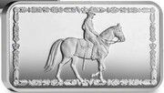 50 Pence - Charles III 70th Ann. Coronation of Queen - Canadian Police, United Kingdom, 2023 reverse image