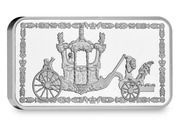 50 Pence - Charles III 70th Ann. Coronation of Queen - Coach, United Kingdom, 2023 reverse image