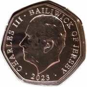 50 Pence - Charles III Father Christmas obverse image