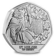 50 Pence - Charles III Saint Helier, United Kingdom, 2024 reverse image