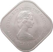 1 Pound - Elizabeth II Battle of Jersey obverse image