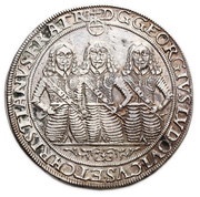 2 Thalers - Georg III, Ludwig IV and Christian obverse image