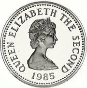 1 Pound - Elizabeth II St. Clement; Silver Proof obverse image